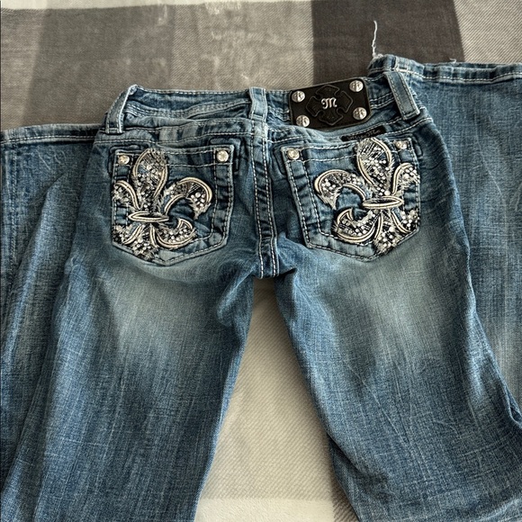 Girl Miss Me jeans size 8 - Picture 3 of 4